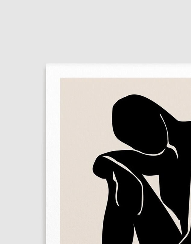 Olive et Oriel - Le Femme II Art Print