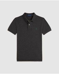 Polo Ralph Lauren - Slim Fit Cotton Mesh Polo Shirt - Teens