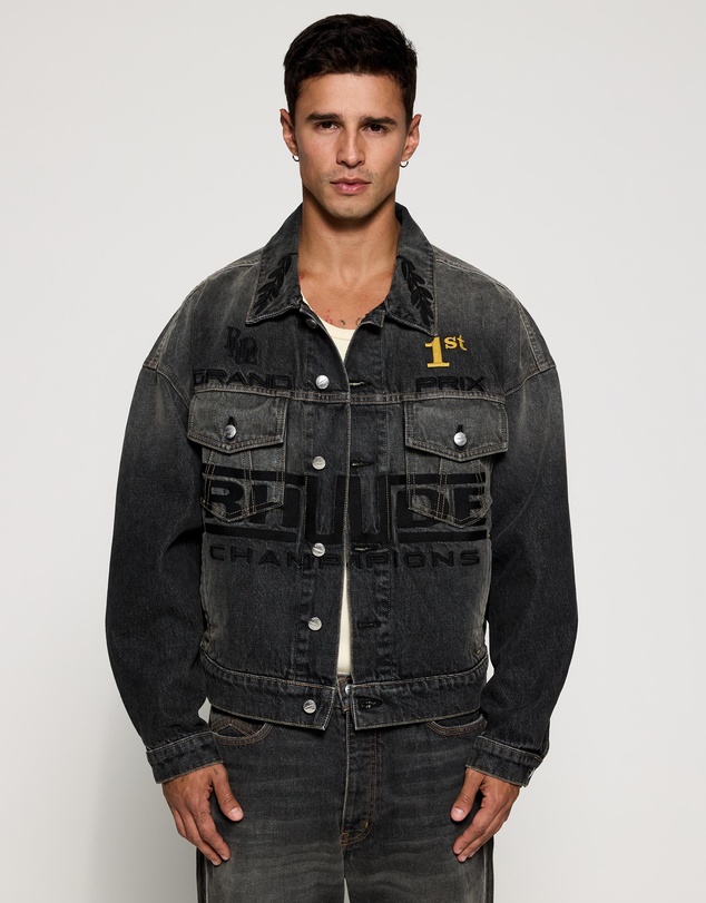 RHUDE - Tire Denim Trucker Jacket