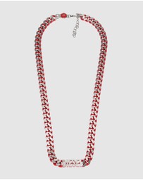 Diesel - Steel Red Necklace