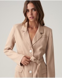 ST MRLO - Teddy Blazer Dress