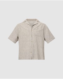 Rolla's - Earth Stripe Bowler Shirt