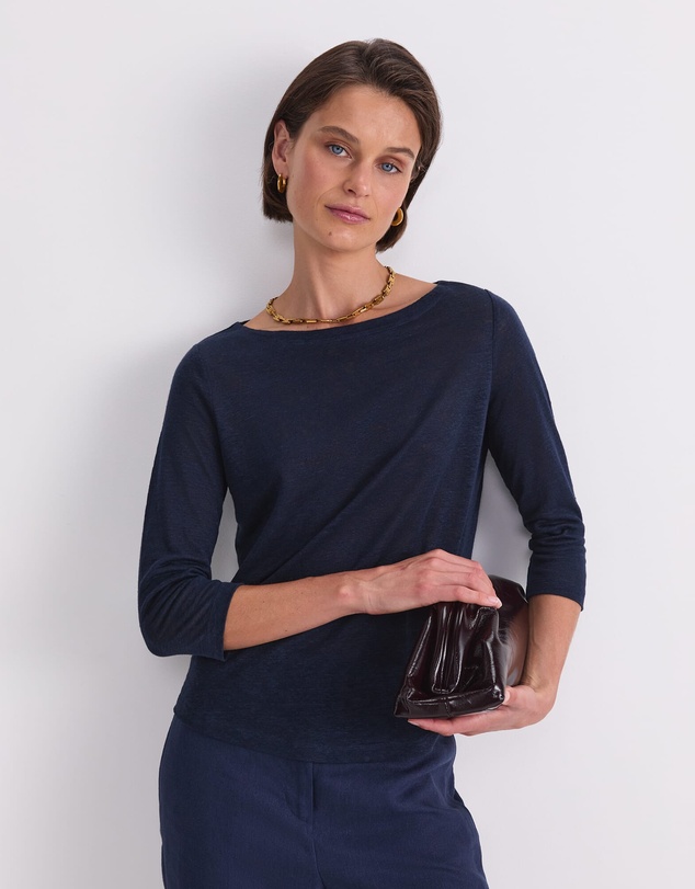Sportscraft - Cecile Linen Top