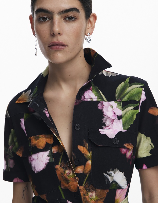 Desigual - Utility shirt dress