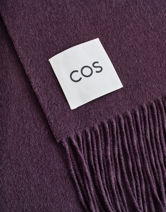 COS - Fringed Wool Scarf