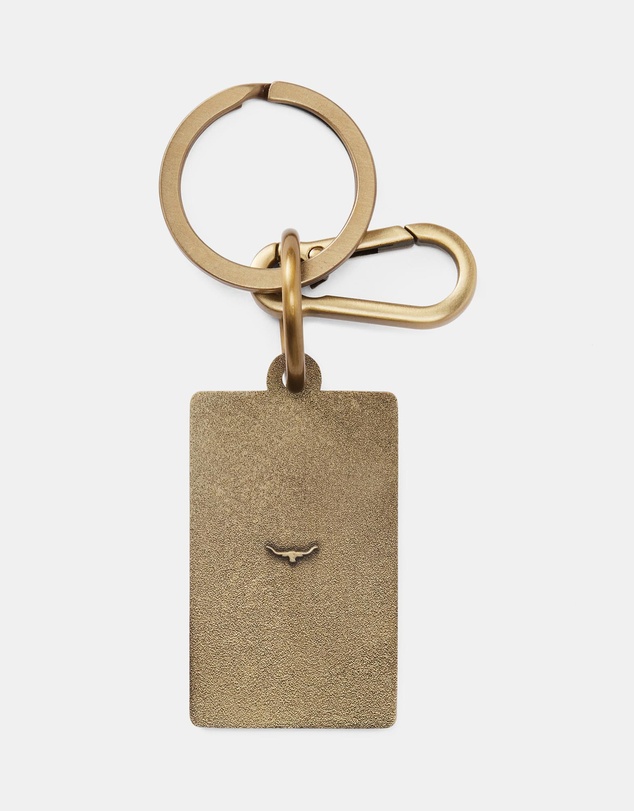 R.M.Williams - Heritage Logo Enamel Keyring