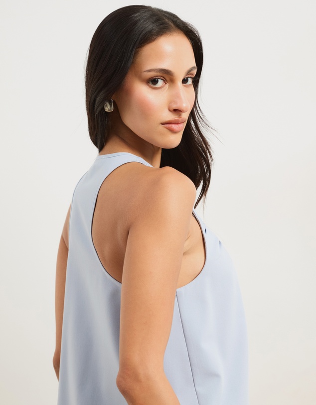 Atmos&Here - Faye Scoop Gathered Neck Tank