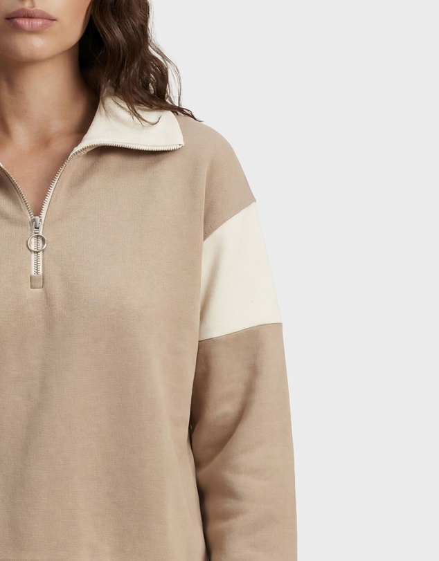 Academy Brand - Maggie Contrast 1/4 Zip