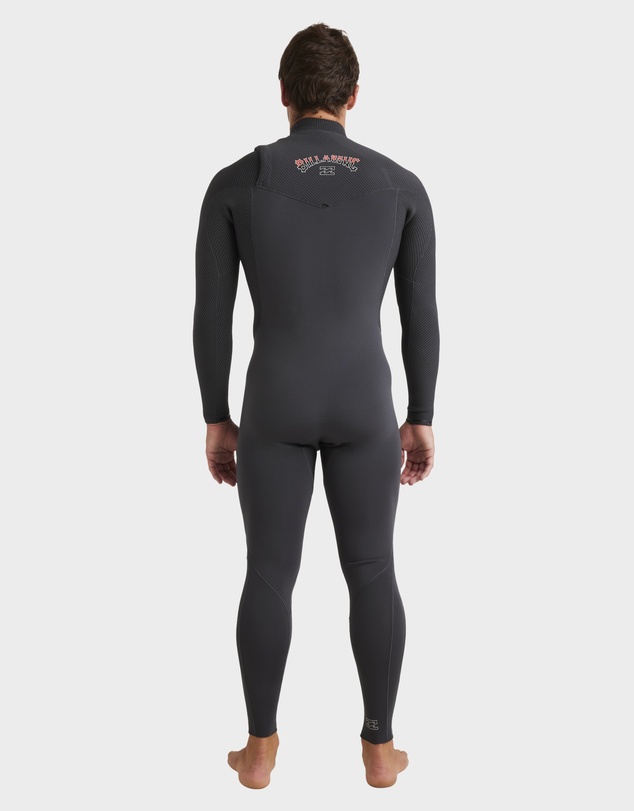 Billabong - Mens 3/2mm Revolution Natural Chest Zip Wetsuit