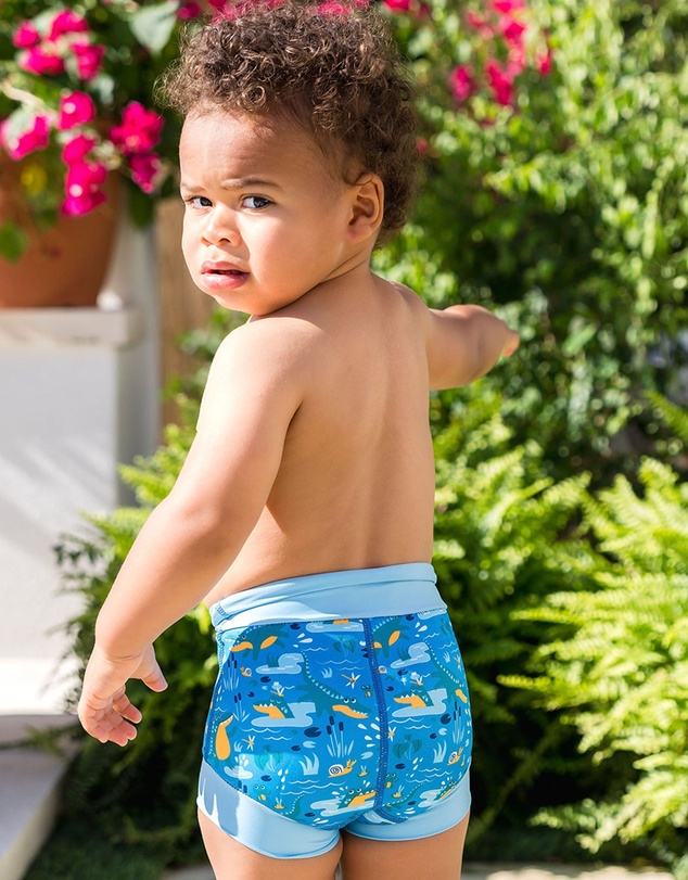 Splash About - Happy Nappy™ & Liners Bundle - Crocodile Swamp