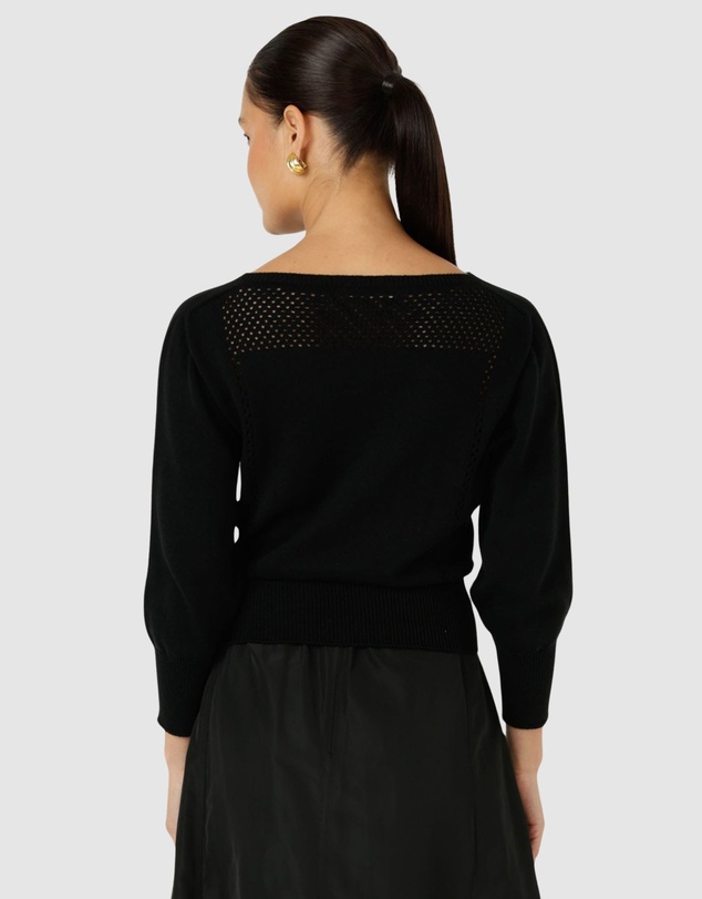 SACHA DRAKE - Chloe 3/4 Sleeve Knit Top