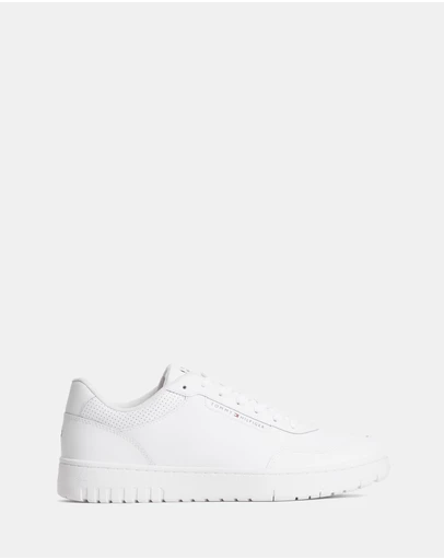 Tommy Hilfiger - TH Basket Core Leather Sneakers - Men's