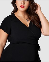 Sunday In The City - My Wave Wrap Dress