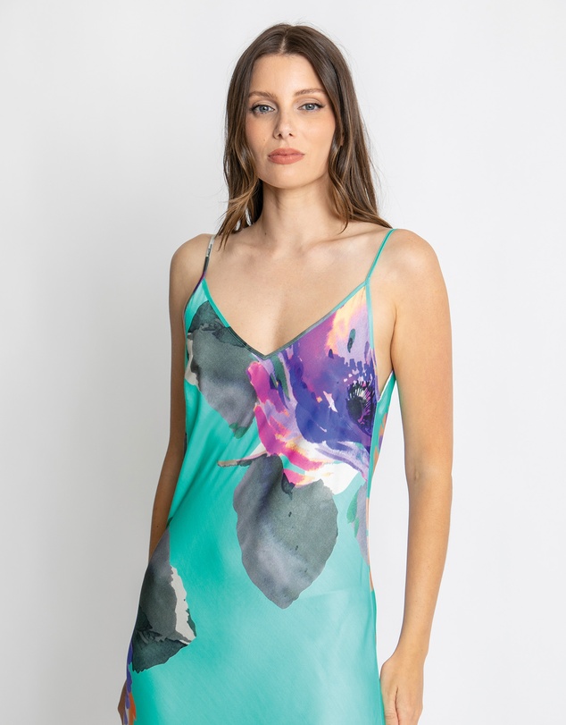 KACHEL - Zoey Slip Maxi Dress