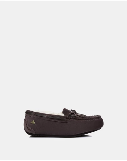 EVERAU - EverAU Ugg Miracle Moccasin Leather Upper Moccasins