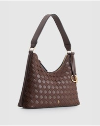 Laura Jones - Freya Weave Shoulder Bag