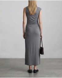 FRIEND of AUDREY - The Ruched Jersey Dress