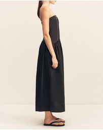 Shona Joy - Billie Contrast Strapless Midi Dress