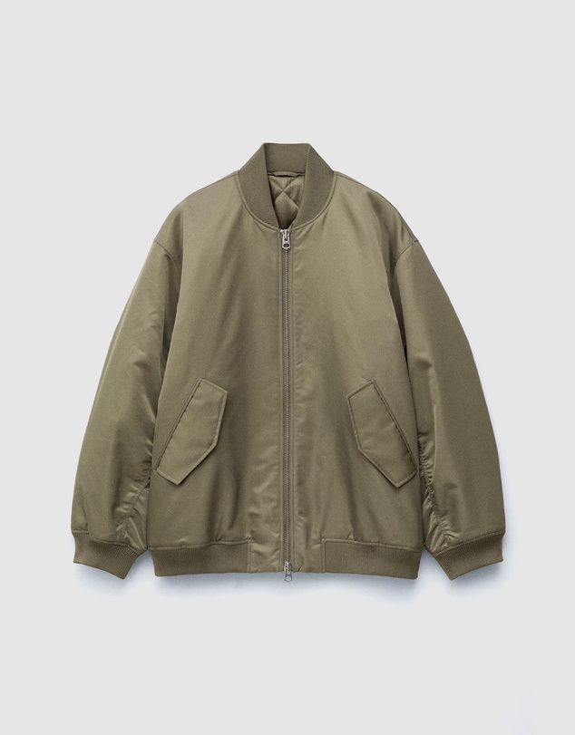 & Other Stories - Long Bomber Jacket