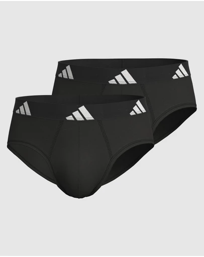 adidas Sportswear - 2 Pack Active Flex Cotton Body Brief Underwear