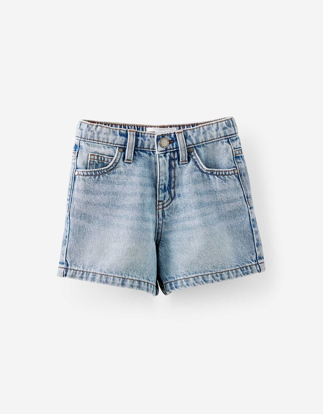 Cotton On Kids - Relaxed Denim Short