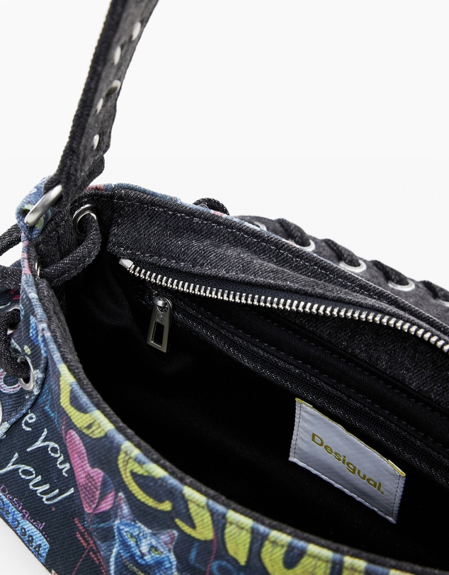 Desigual - Denim across body bag