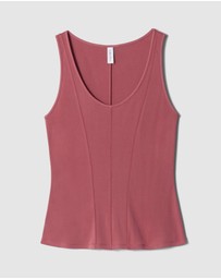 & Other Stories - Toptstitched Tank Top