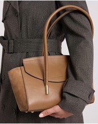 David Lawrence - Velda Suede Shoulder Bag