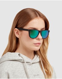 Hawkers Co - HAWKERS Polarized Black Green One Raw Sunglasses for Men and Women UV400