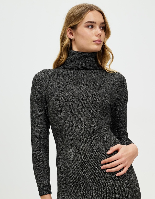 Honey and Beau - Raise Up Turtle Neck Dress