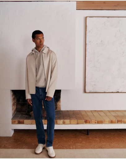 Trenery - Harrington Jacket in Putty