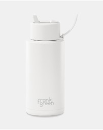 Frank Green - 34oz Reusable Bottle with Flip Straw Lid