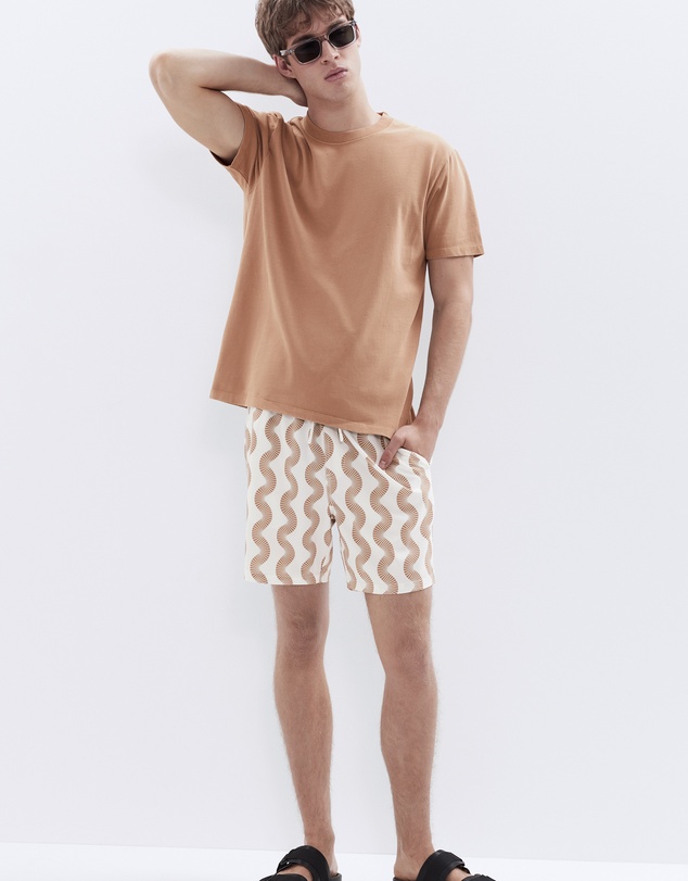 UNISON - Wavy Swim Short