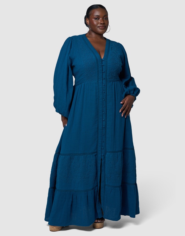 The Poetic Gypsy - Prairie Maxi Dress