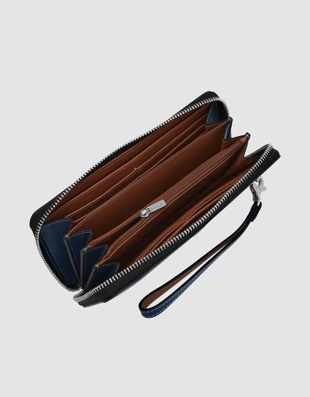 Fossil - Lennox Blue Wallet