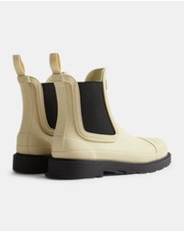Hunter - Women's Chelsea Commando Boot Gravel/Black