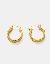 Ichu - Mini Chunky hoops Gold