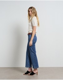 DRICOPER DENIM - Cody Kick Flare Mid Classic Trousers