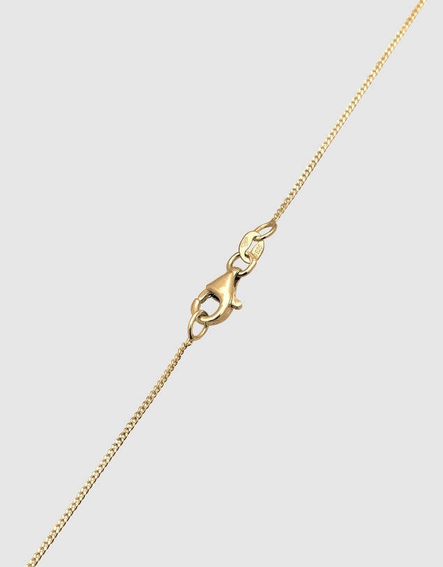 Elli Jewelry - Necklace Crystal Drop 925 Sterling Silver Gold-Plated