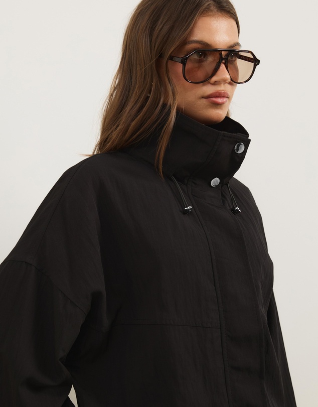 Atmos&Here - Elsie Lightweight Funnel Neck Track Jacket