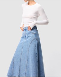 Mossman - In A Daze Midi Skirt