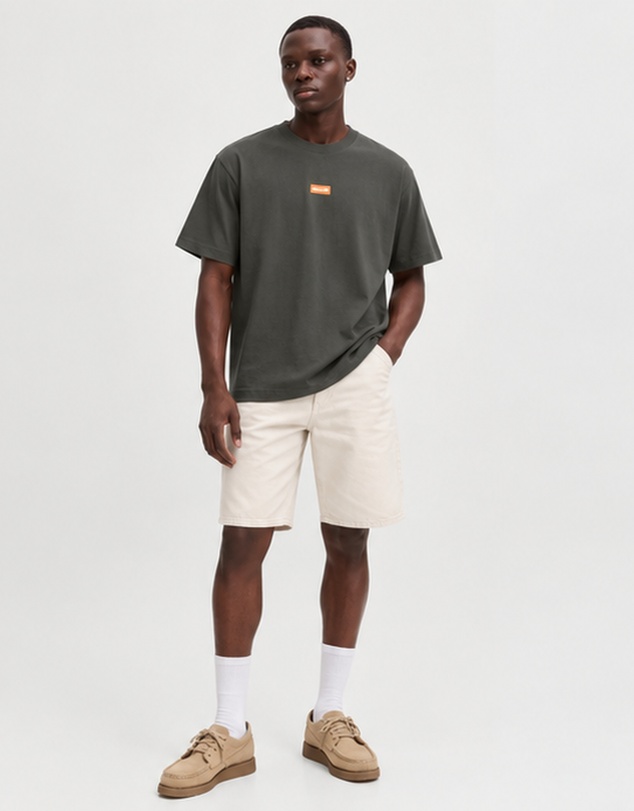 Jack & Jones - Jcoclub Small Badge SS Crew Neck Tee
