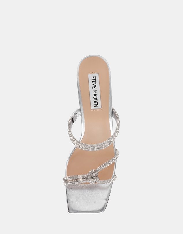 Steve Madden - Catlyn Silver Heels