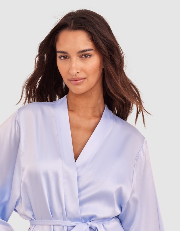 Bras N Things - Pippa Short Wrap - Light Blue