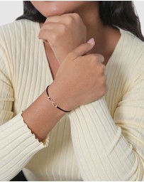 Elli Jewelry - Bracelet Infinity 925 Sterling Silver Rosegold