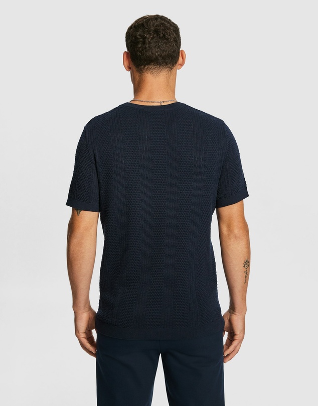 yd. - Asher Knitted Tee
