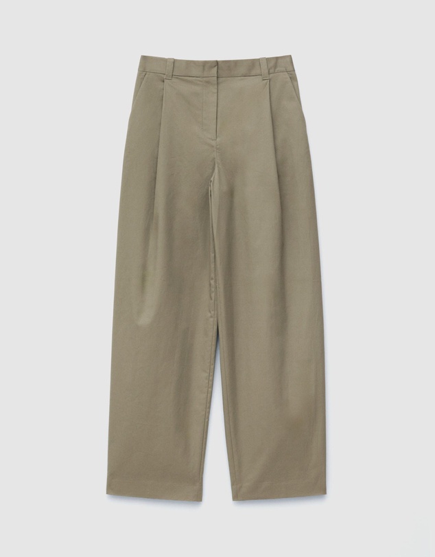 & Other Stories - Pleated Cotton Trousers