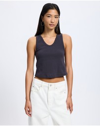 White By FTL - Wendy Rib Tank
