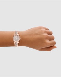 Michael Kors - Lexington Rose Gold Analogue Watch