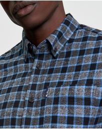 Ben Sherman - Diffused Gingham Check Long Sleeve Shirt